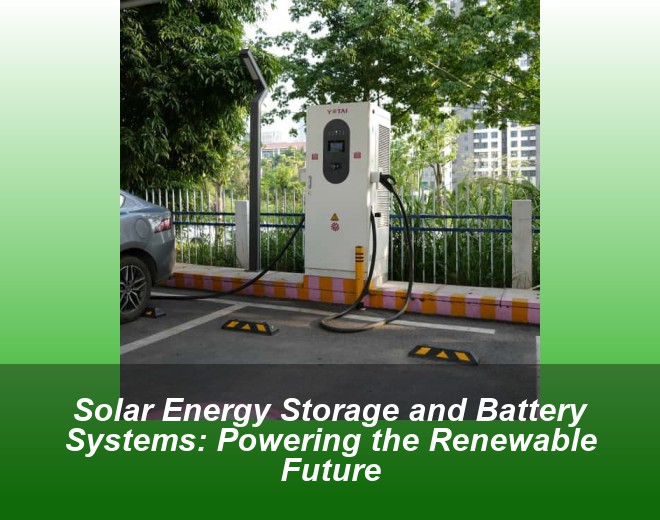 Solar Energy Storage and Battery Systems: Powering the Renewable Future